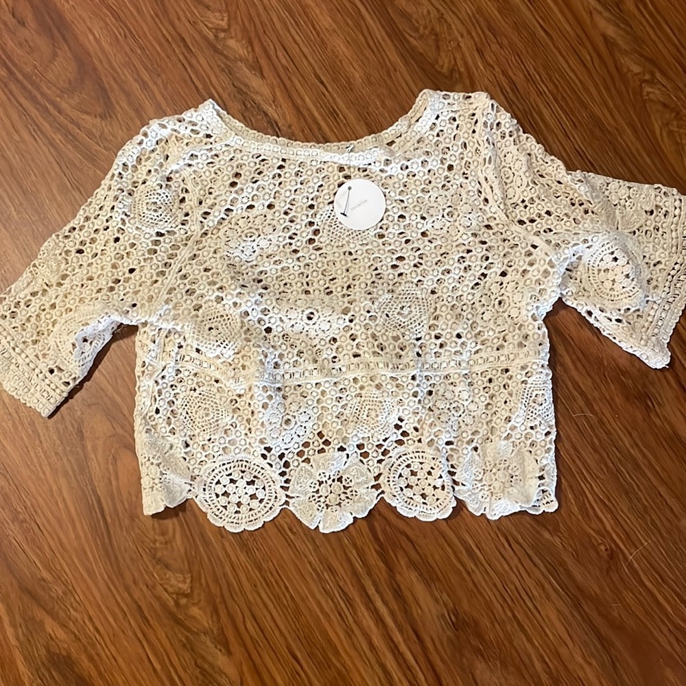 Crochet sweater